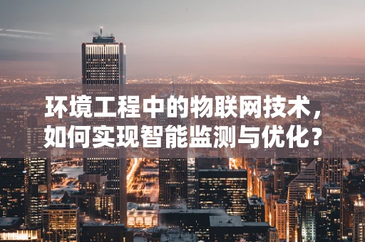 环境工程中的物联网技术，如何实现智能监测与优化？