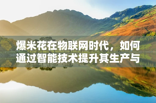 爆米花在物联网时代，如何通过智能技术提升其生产与消费体验？