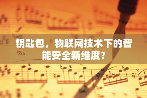 钥匙包，物联网技术下的智能安全新维度？