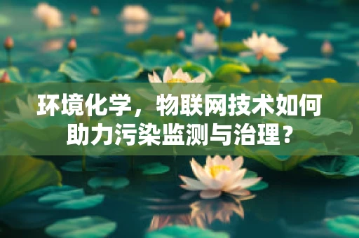 环境化学，物联网技术如何助力污染监测与治理？
