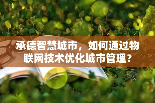 承德智慧城市，如何通过物联网技术优化城市管理？