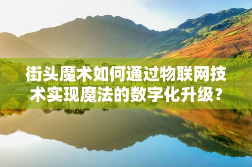 街头魔术如何通过物联网技术实现魔法的数字化升级？