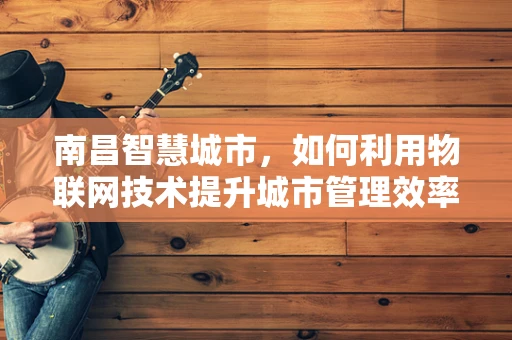 南昌智慧城市，如何利用物联网技术提升城市管理效率？