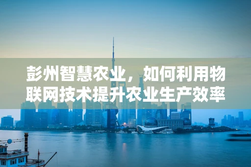 彭州智慧农业，如何利用物联网技术提升农业生产效率？