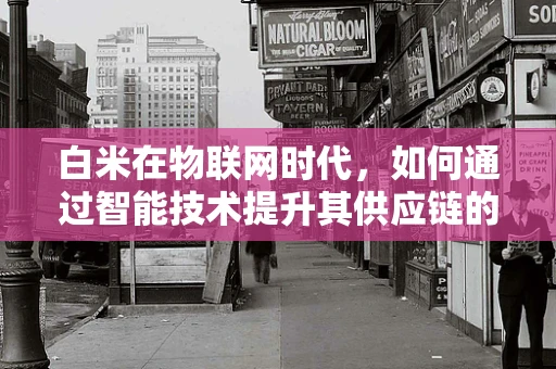 白米在物联网时代，如何通过智能技术提升其供应链的透明度与效率？
