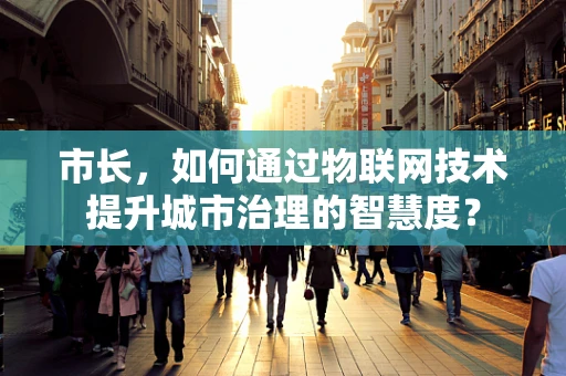 市长，如何通过物联网技术提升城市治理的智慧度？