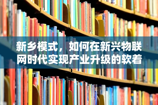 新乡模式，如何在新兴物联网时代实现产业升级的软着陆？