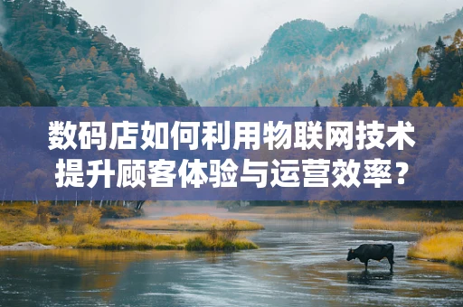数码店如何利用物联网技术提升顾客体验与运营效率？