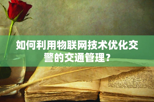 如何利用物联网技术优化交警的交通管理？