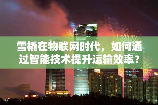 雪橇在物联网时代，如何通过智能技术提升运输效率？