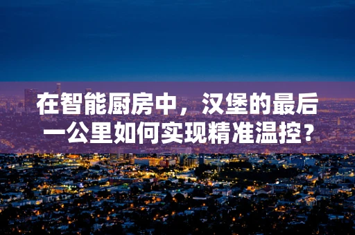 在智能厨房中，汉堡的最后一公里如何实现精准温控？