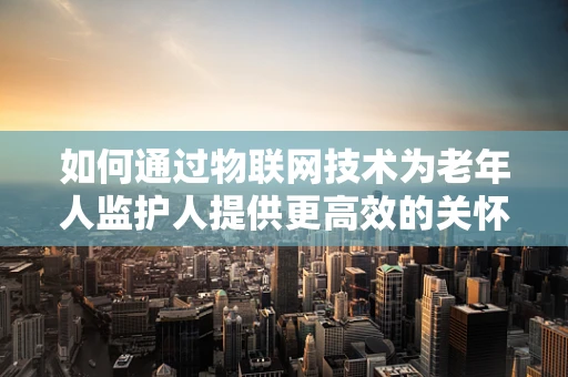 如何通过物联网技术为老年人监护人提供更高效的关怀与支持？