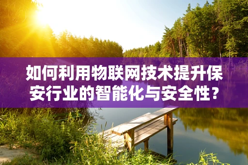 如何利用物联网技术提升保安行业的智能化与安全性？