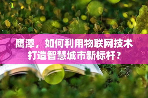 鹰潭，如何利用物联网技术打造智慧城市新标杆？