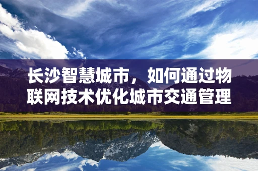 长沙智慧城市，如何通过物联网技术优化城市交通管理？