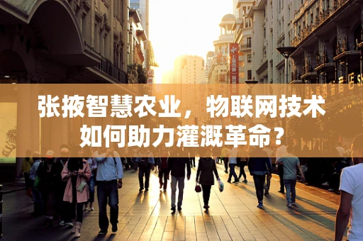 张掖智慧农业，物联网技术如何助力灌溉革命？