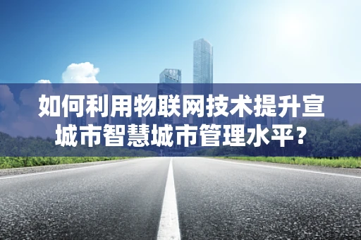 如何利用物联网技术提升宣城市智慧城市管理水平？