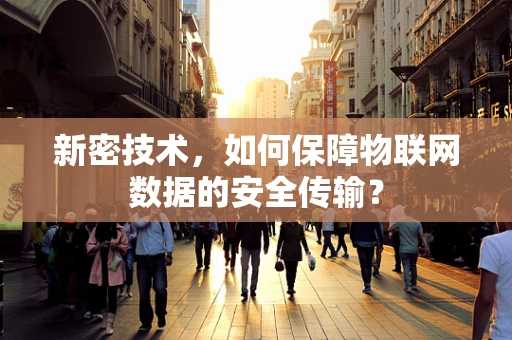 新密技术，如何保障物联网数据的安全传输？