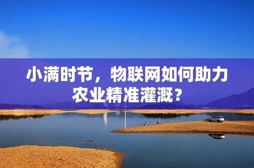 小满时节，物联网如何助力农业精准灌溉？