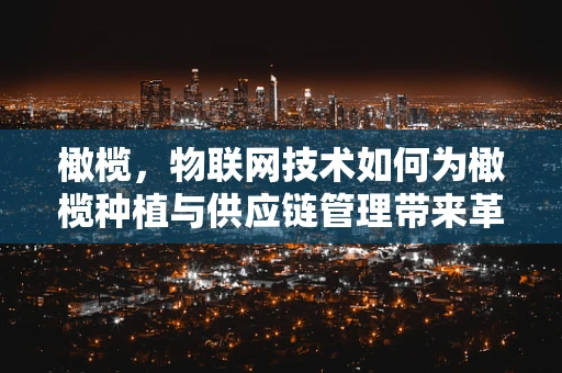 橄榄，物联网技术如何为橄榄种植与供应链管理带来革新？