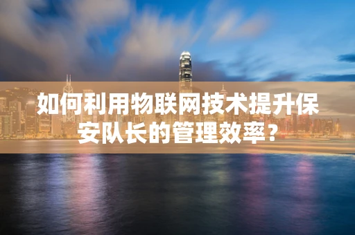 如何利用物联网技术提升保安队长的管理效率？