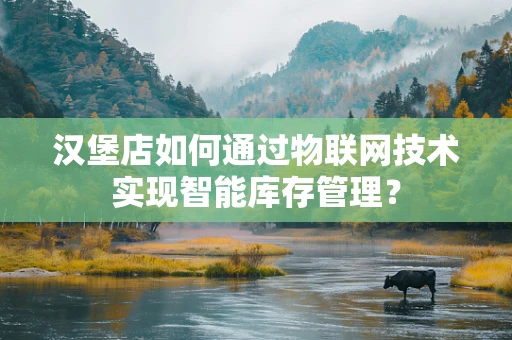 汉堡店如何通过物联网技术实现智能库存管理？