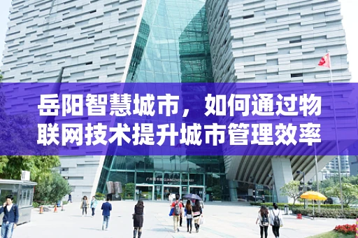 岳阳智慧城市，如何通过物联网技术提升城市管理效率？