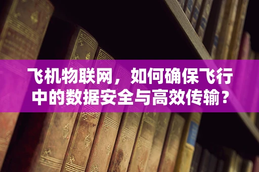飞机物联网，如何确保飞行中的数据安全与高效传输？