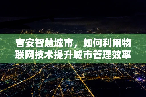 吉安智慧城市，如何利用物联网技术提升城市管理效率？