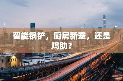 智能锅铲，厨房新宠，还是鸡肋？