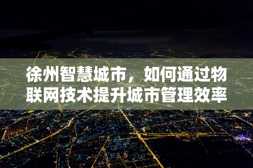 徐州智慧城市，如何通过物联网技术提升城市管理效率？