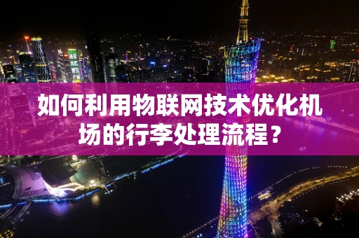 如何利用物联网技术优化机场的行李处理流程？
