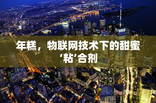 年糕，物联网技术下的甜蜜‘粘’合剂