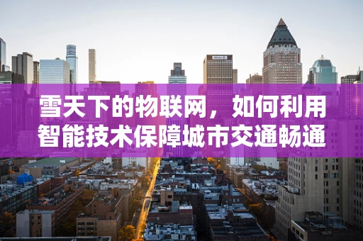 雪天下的物联网，如何利用智能技术保障城市交通畅通？