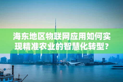 海东地区物联网应用如何实现精准农业的智慧化转型？