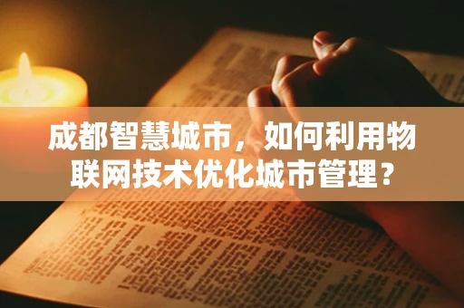 成都智慧城市，如何利用物联网技术优化城市管理？