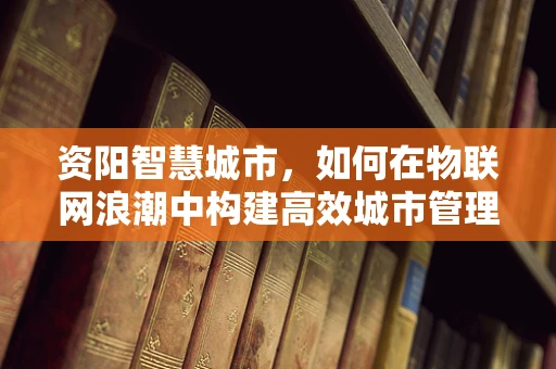 资阳智慧城市，如何在物联网浪潮中构建高效城市管理新模式？