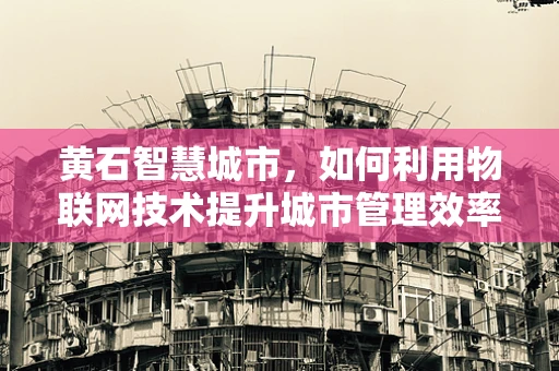 黄石智慧城市，如何利用物联网技术提升城市管理效率？