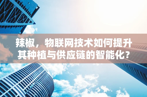 辣椒，物联网技术如何提升其种植与供应链的智能化？