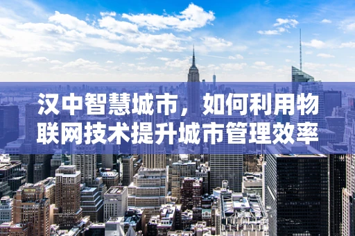 汉中智慧城市，如何利用物联网技术提升城市管理效率？