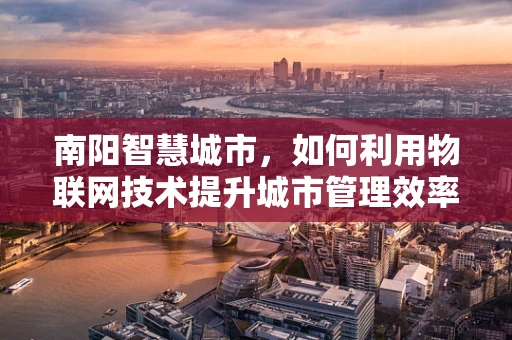 南阳智慧城市，如何利用物联网技术提升城市管理效率？