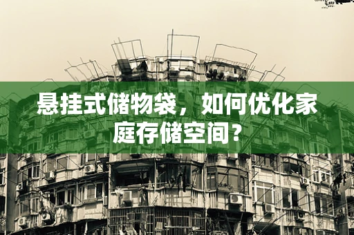 悬挂式储物袋，如何优化家庭存储空间？