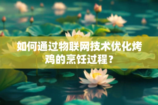 如何通过物联网技术优化烤鸡的烹饪过程？