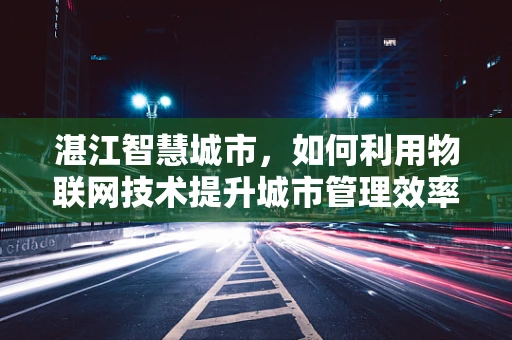 湛江智慧城市，如何利用物联网技术提升城市管理效率？