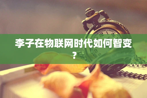 李子在物联网时代如何智变？
