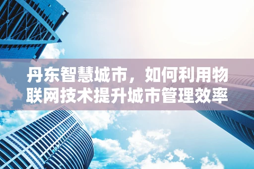 丹东智慧城市，如何利用物联网技术提升城市管理效率？