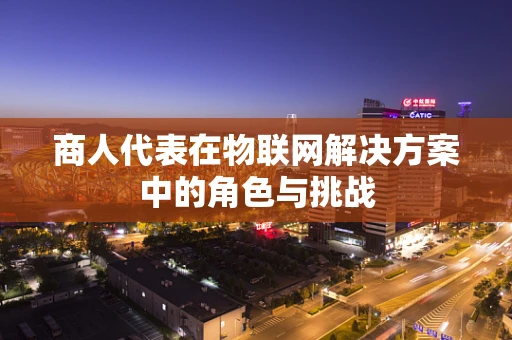 商人代表在物联网解决方案中的角色与挑战