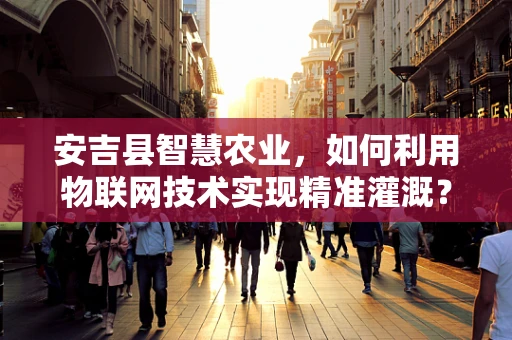 安吉县智慧农业，如何利用物联网技术实现精准灌溉？