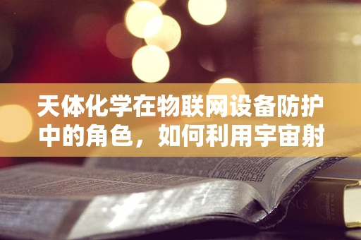 天体化学在物联网设备防护中的角色，如何利用宇宙射线为物联网设备提供自然防护？
