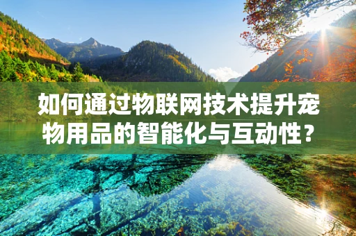 如何通过物联网技术提升宠物用品的智能化与互动性？